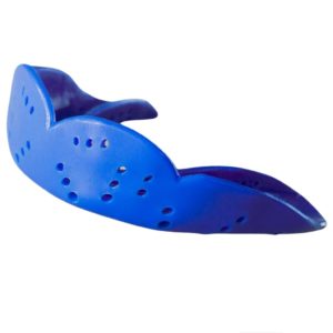 picture of blue sisu aero mouthguard