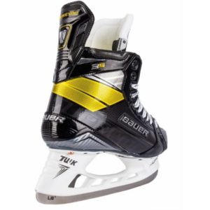 Picture of bauer supreme 3s hockey skate from the back