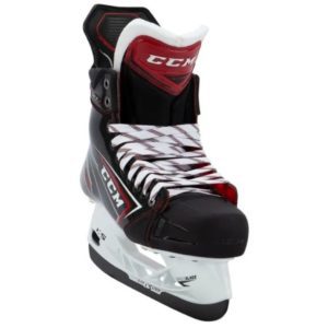 picture of ccm jetspeed ft2 skates front angle.