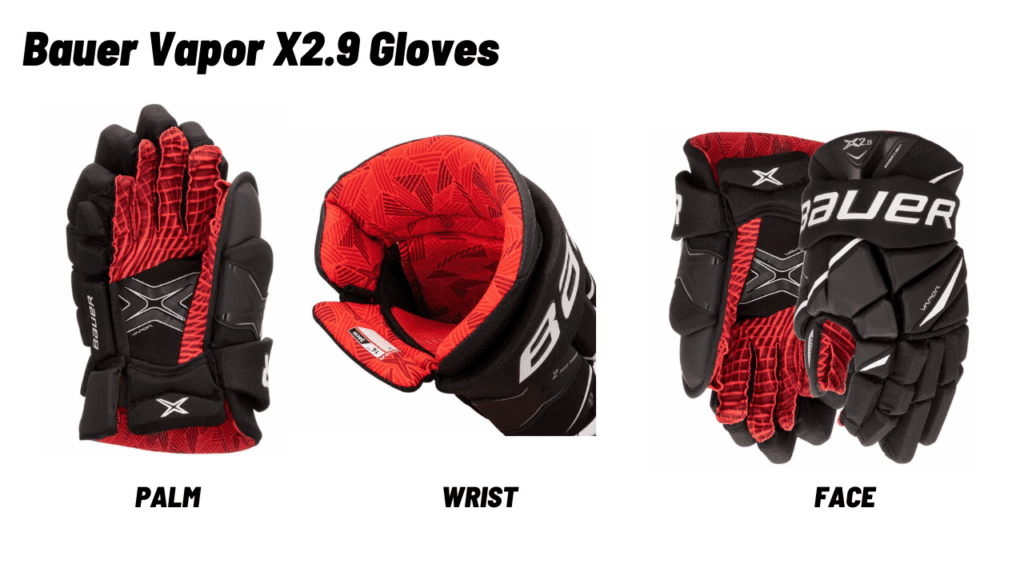 picture of bauer vapor x2.9 hockey gloves